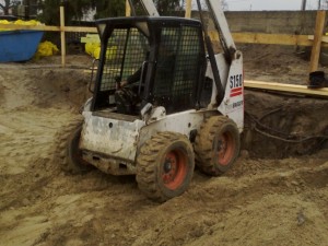 Bobcat földmunka