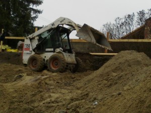 Bobcat földmunka
