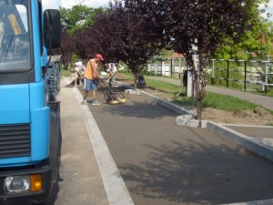 Térburkolás